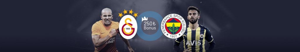 Rexbet65.com'da Derbiye 250TL Bonus