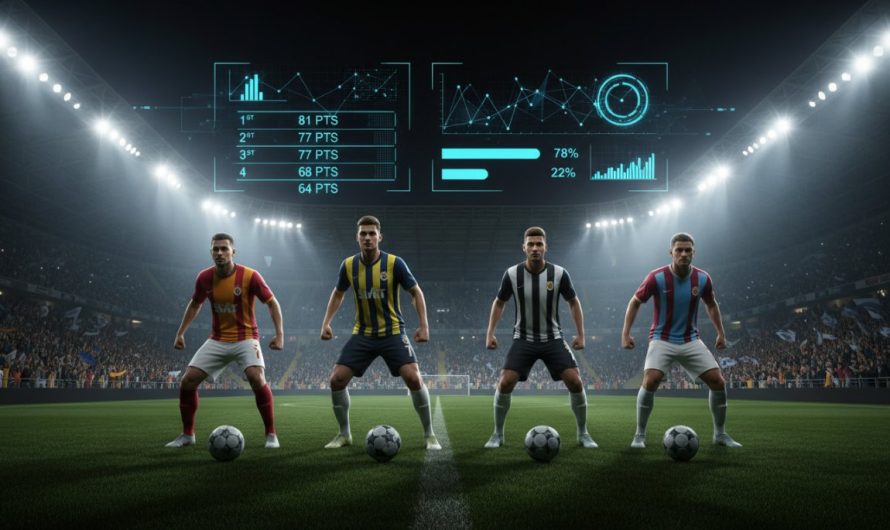 Süper Lig’deki Şampiyonluk Yarışında Galatasaray’ın Üstünlüğü
